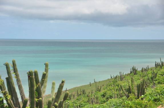 Sol e sombras no mar de Jericoacoara - CE